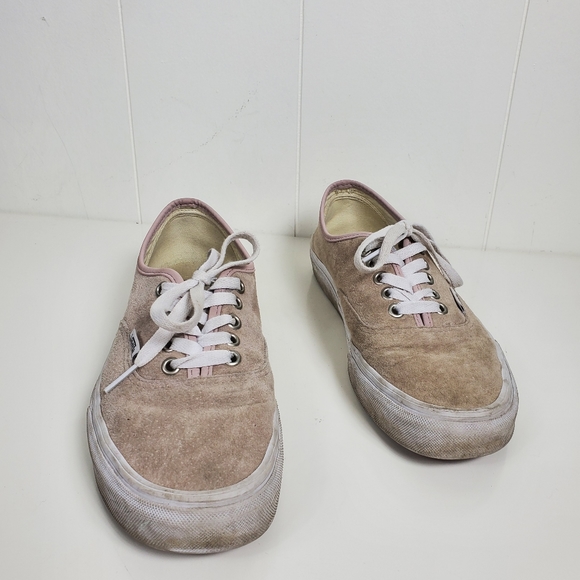 suede scotchguard protected vans skater shoes size 9 - Picture 10 of 11